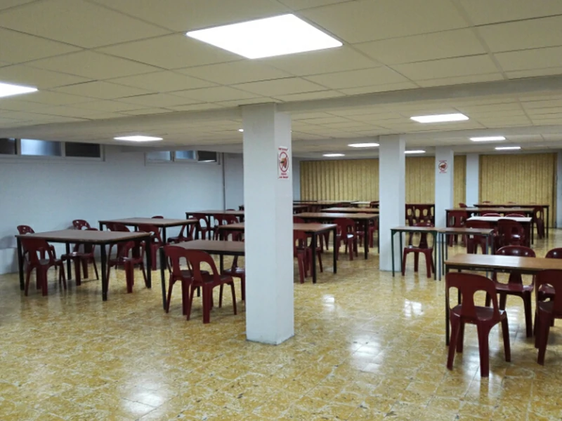 Panel de luz LED de 600x600 mm para restaurantes