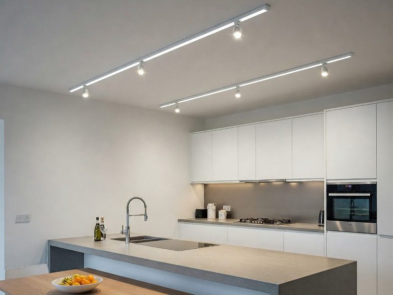 How to Effectively Light Windows with Overhead LED Track Fixtures
