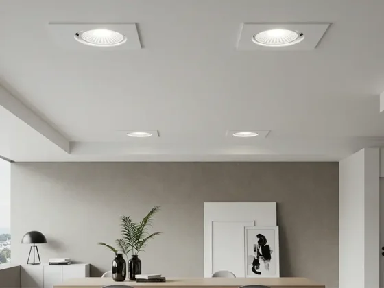 Illustration of ambient and task lighting in a restaurant