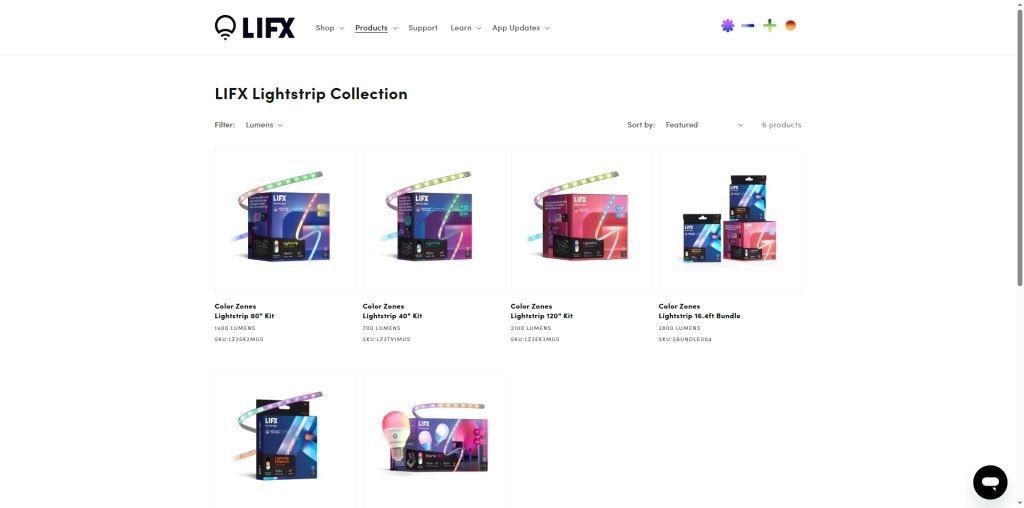 LIFX Lighting LED Light Strip