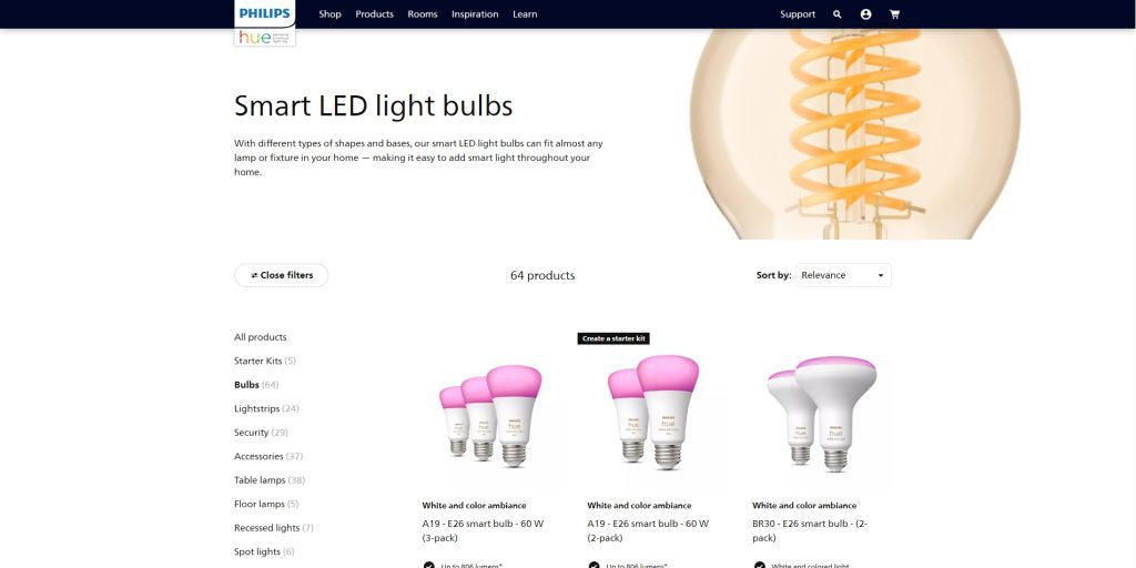 Philips light bulb