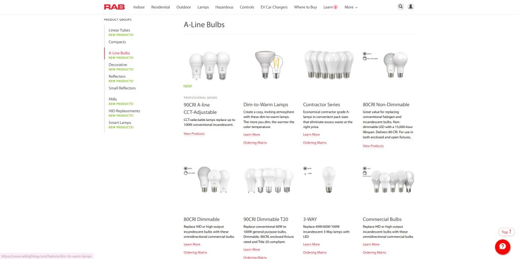 RAB Light bulb