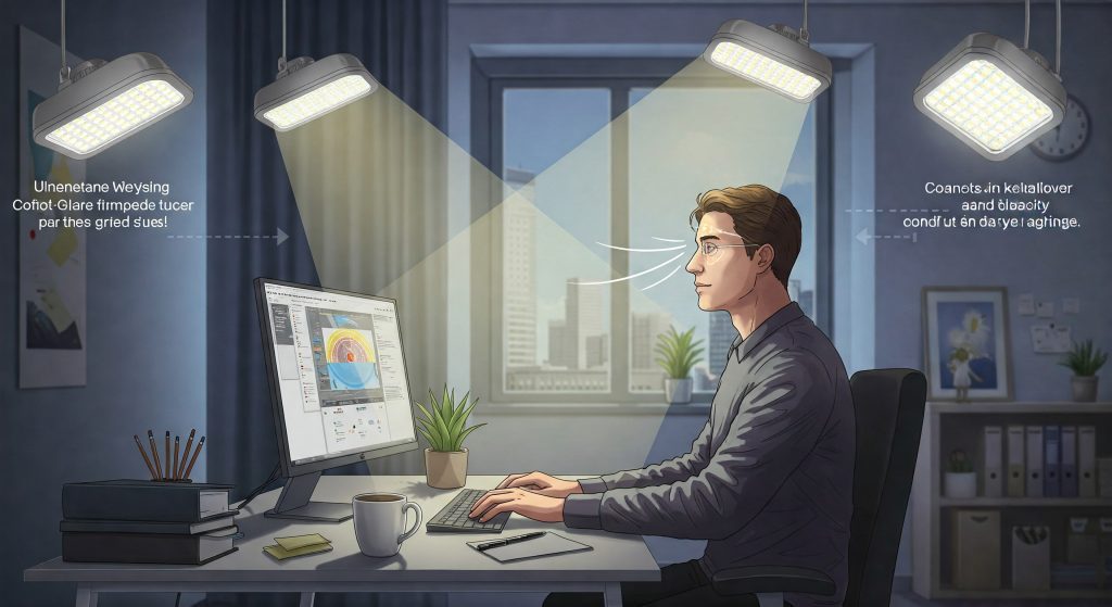 The importance of anti-glare lighting in modern interiors