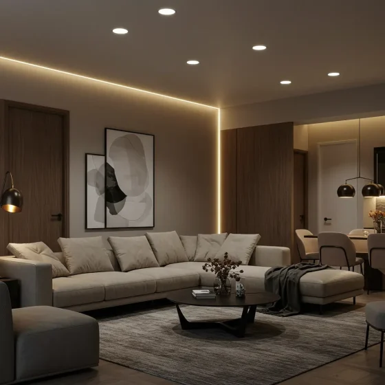 10mm ultra-thin LED ceiling lights