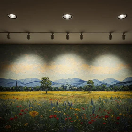 Museum-grade recessed downlighting