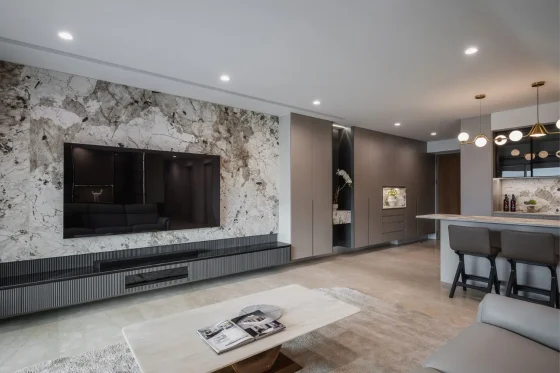 Ultra-thin LED recessed downlight for modern home lighting