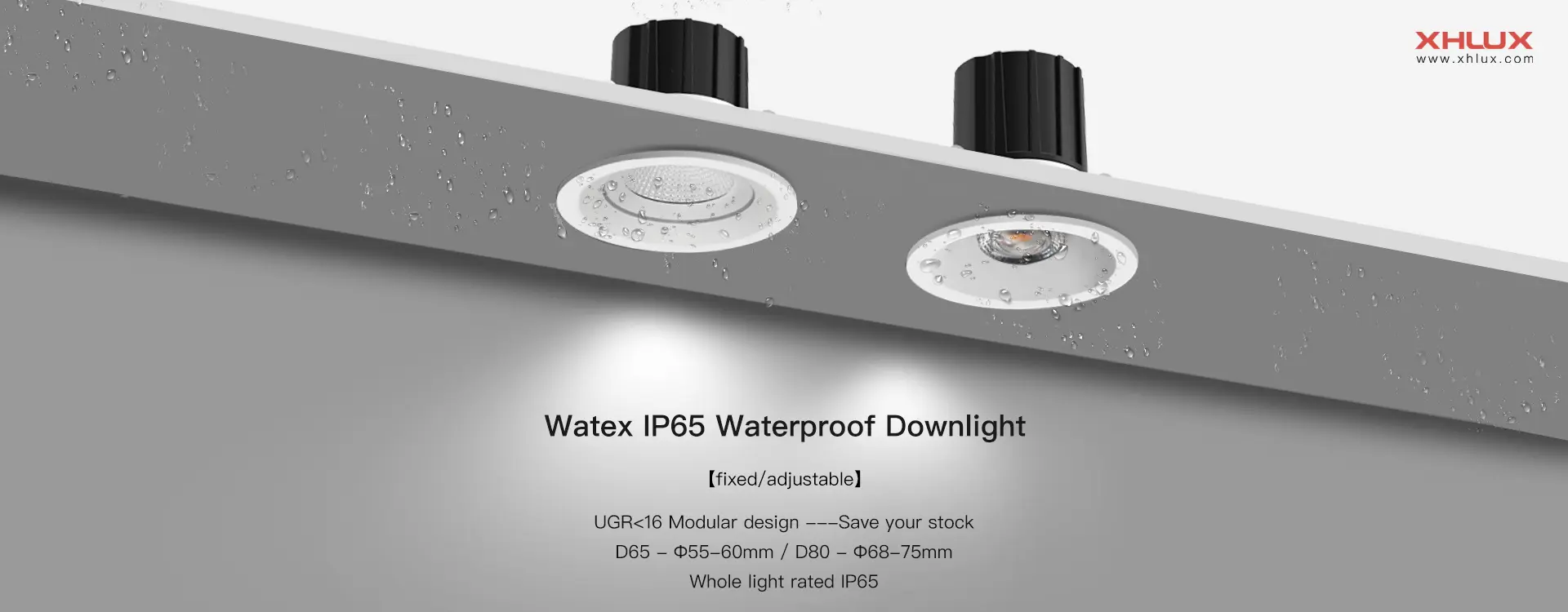 High quality embedded waterproof downlight