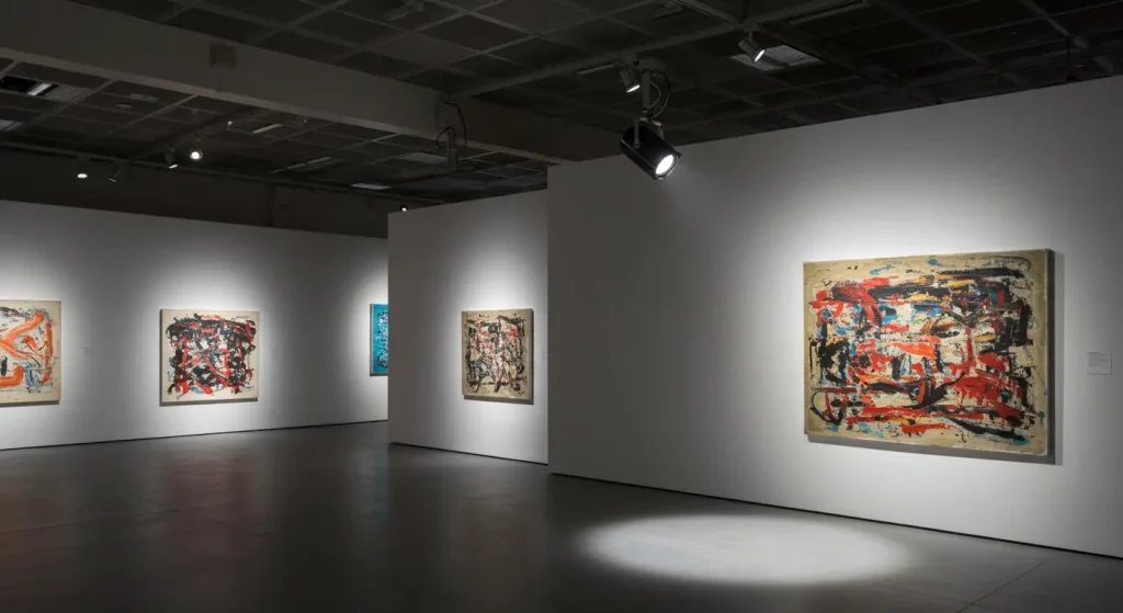 Integrated Spotlighting Solution for Professional Art Galleries