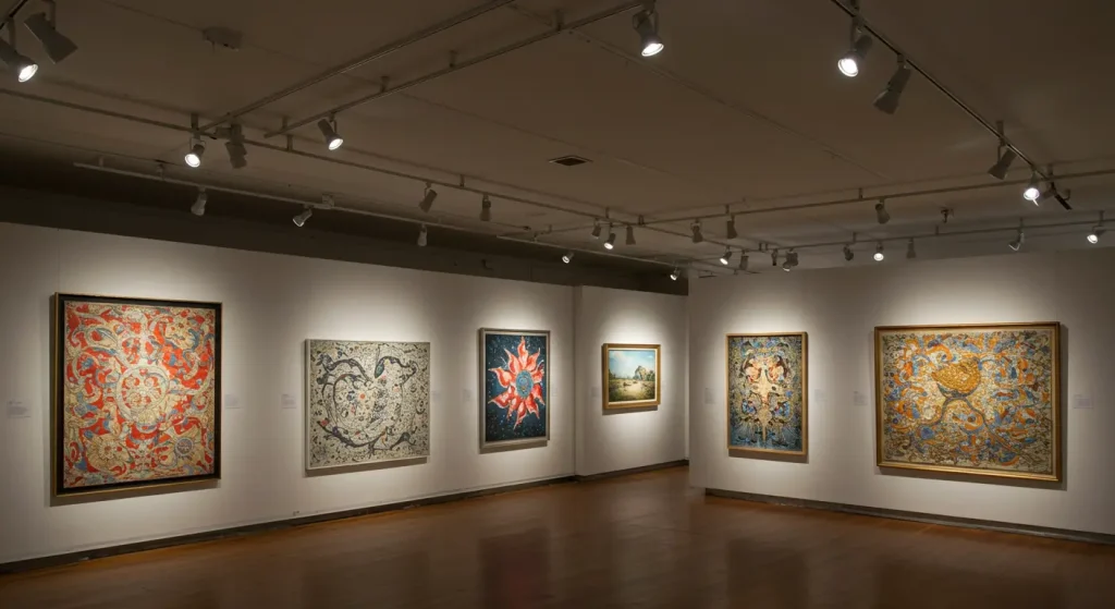 Manufacturer of High-Efficiency LED Track Lighting for Art Installations