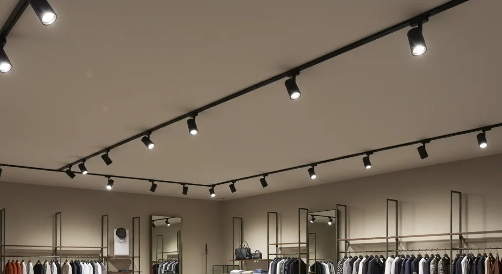Architectural Lighting Solution with Trimless Dimmable Track System