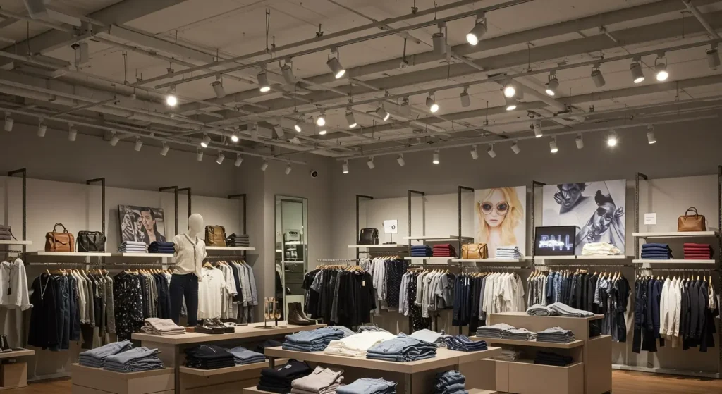 Architectural Modular Track Light Solution for Business Interiors