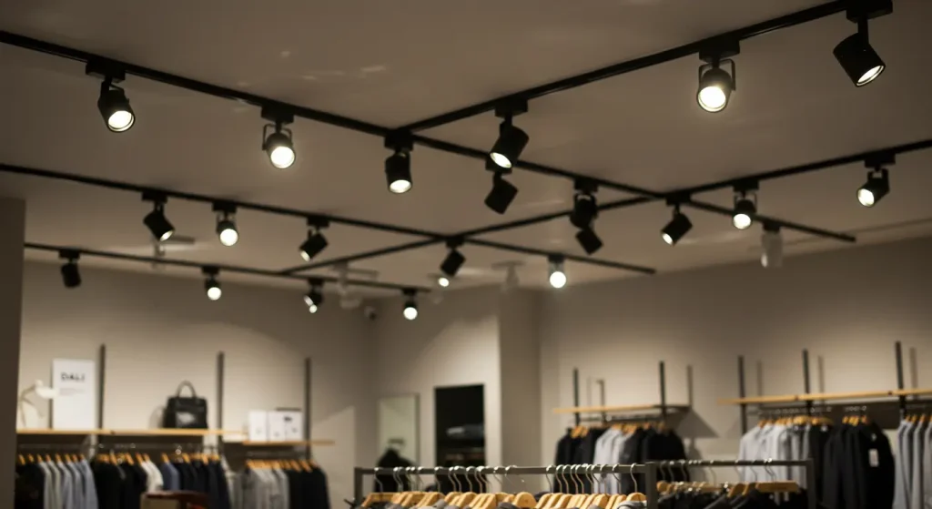 Commercial-Grade DALI Dimmable Track Lights for Scene Customization