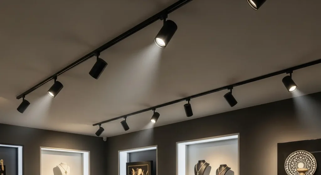 High CRI LED Track Light for Art Galleries and Museums