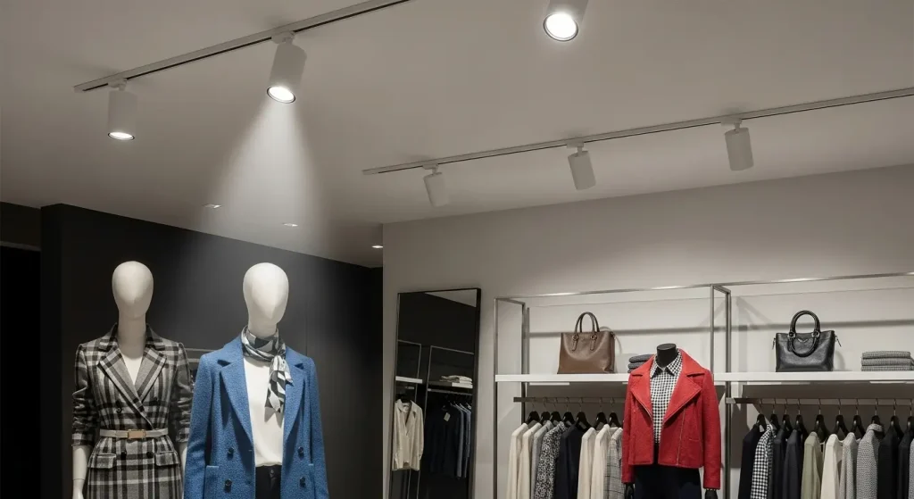 Professional 48V Track Lighting Design for Flexible Scene Control
