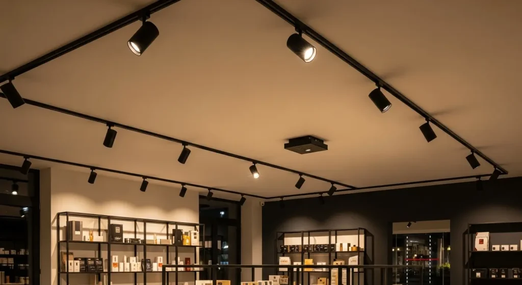 Smart DMX Dimming Track Light Solution for Retail