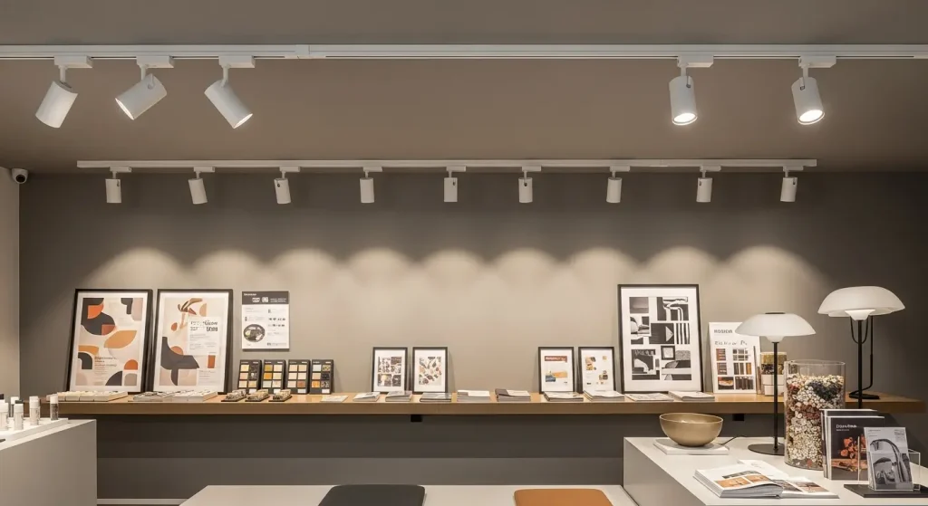 Smooth Dimming 0-10V LED Track Lights for Business Interiors