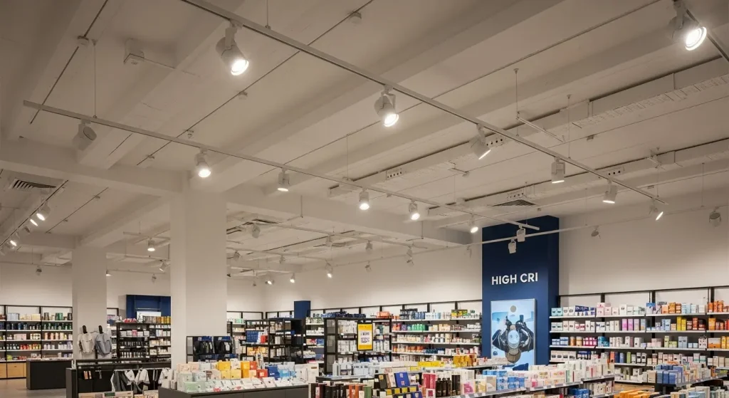 Vivid Illumination with High CRI Track Fixtures for Showrooms