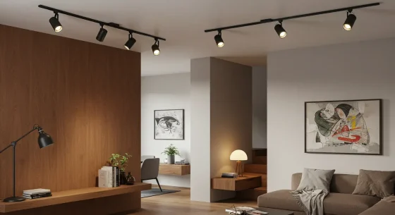 Zoomable Spotlight on Track System for Customizable Illumination