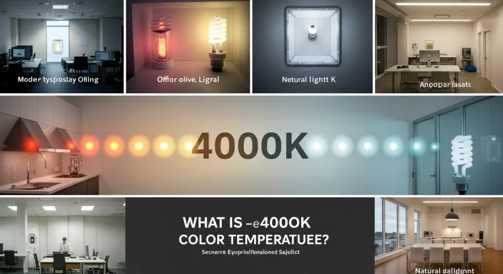 4000K Neutral White Light for Commercial Use