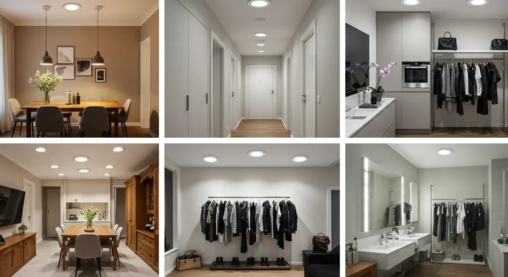 Adjustable GU10 LED Downlight for Accent Light
