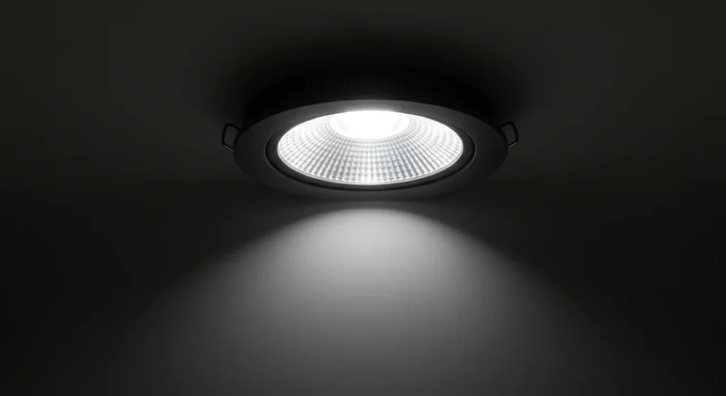 Bright Commercial Downlight for Large Spaces