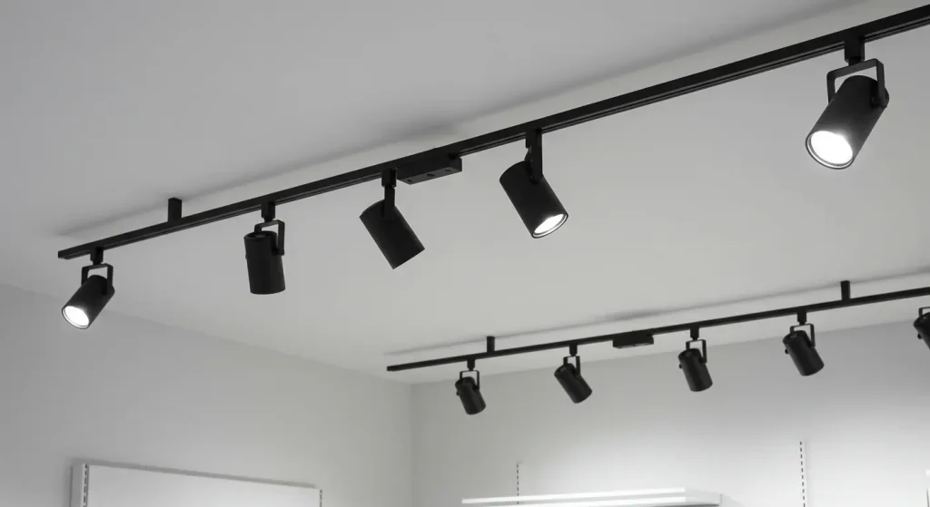 Commercial Track Lighting System for Retail Shops