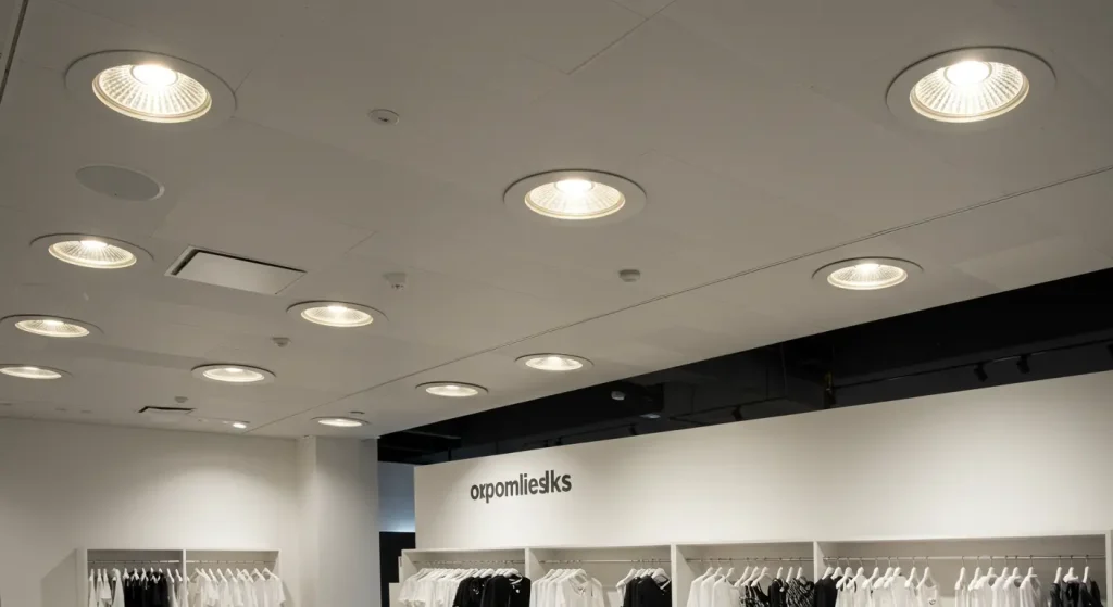Deep Recessed Downlight for Commercial Ceilings