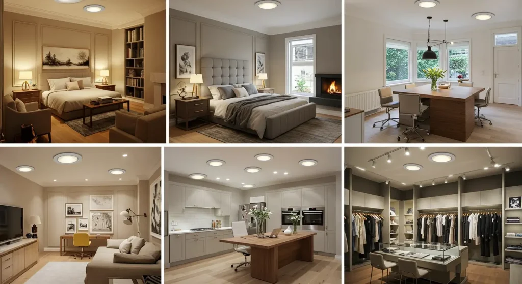 GU10 LED Downlight for Recessed Ceiling Use