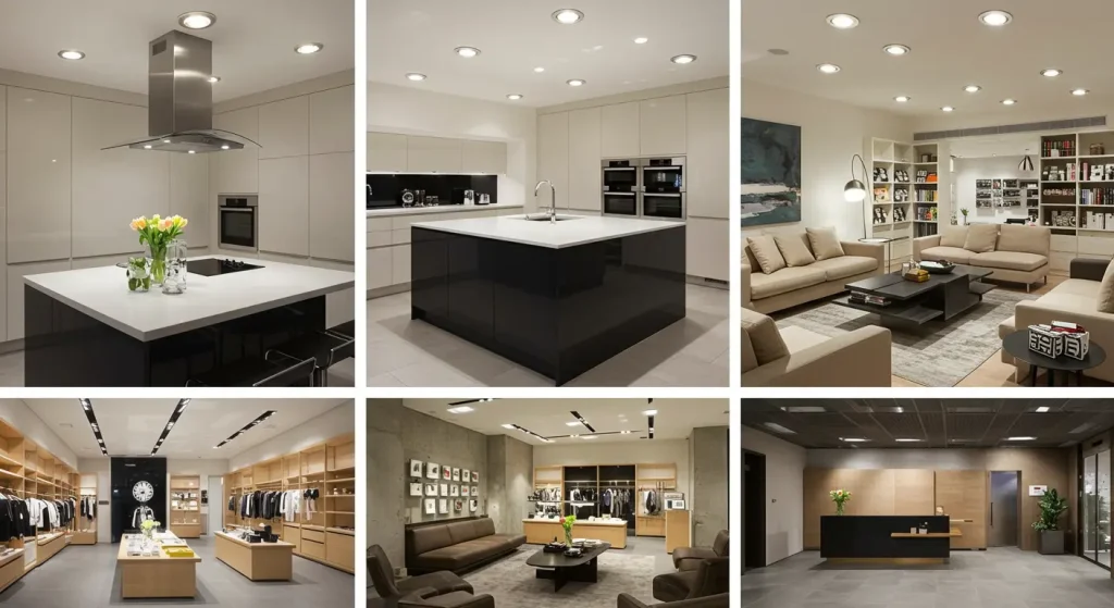 GU10 LED Downlight with Anti-Glare Design