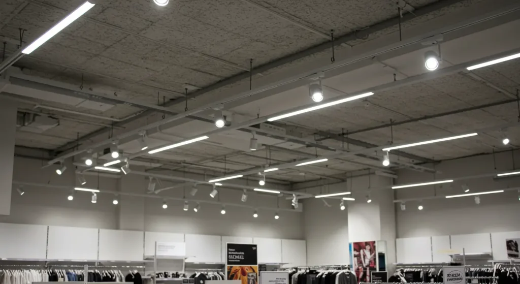 High CRI LED Track Lighting for Commercial Use