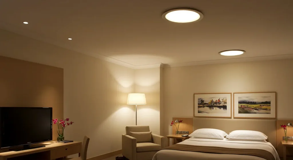 Hotel Downlight for Guestroom Ambient Lighting