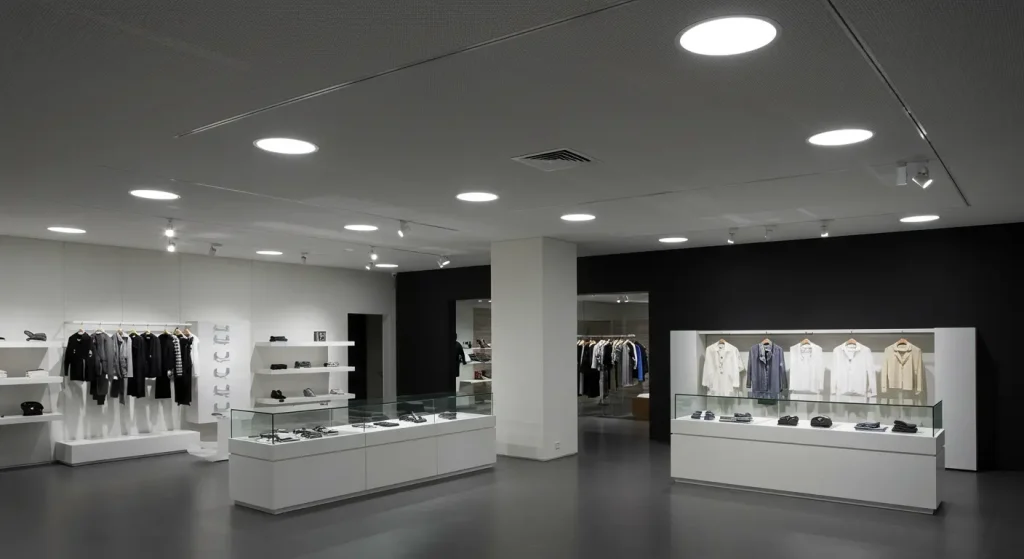 LED Recessed Downlights for Retail Stores