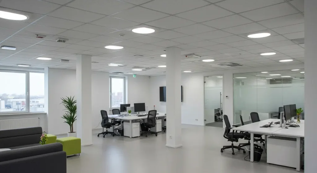 Modular LED downlights for office scenes
