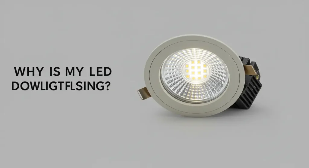 Why is My LED Downlight Flashing