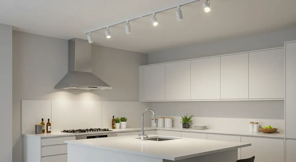 3000k Kitchen ceiling track lights