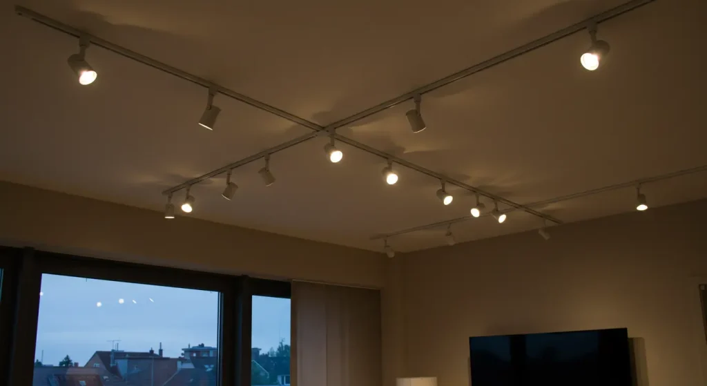 Commercial Indoor Ceiling Track Lighting