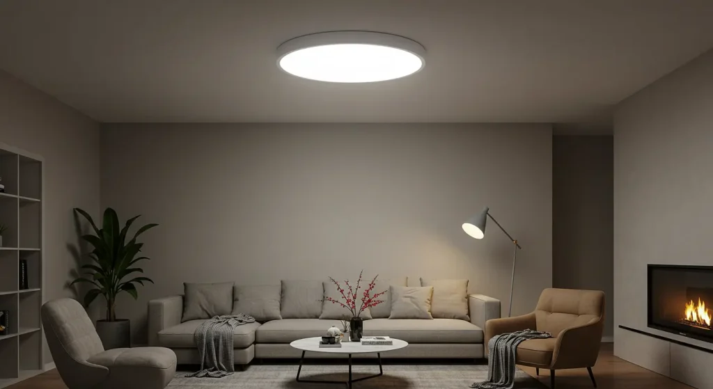 High Brightness 6000 Lumen LED Ceiling Fixture