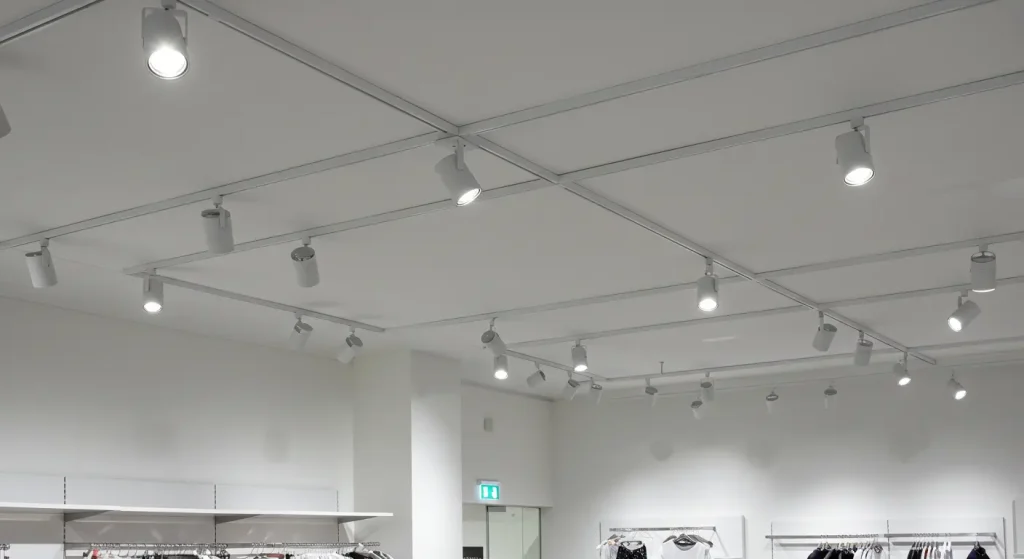 Indoor Suspended Track Lighting for Business