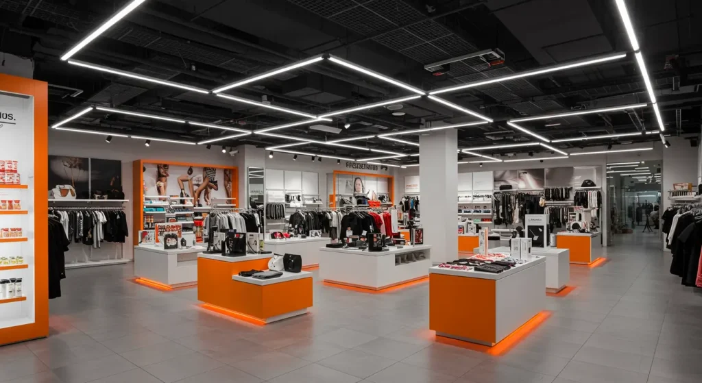 Sales Store Commercial Project LED Lights