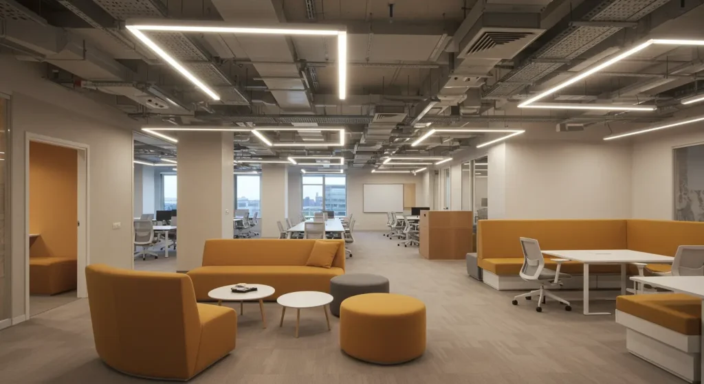 Stylish Surface Mounted Linear LED Lighting Solution