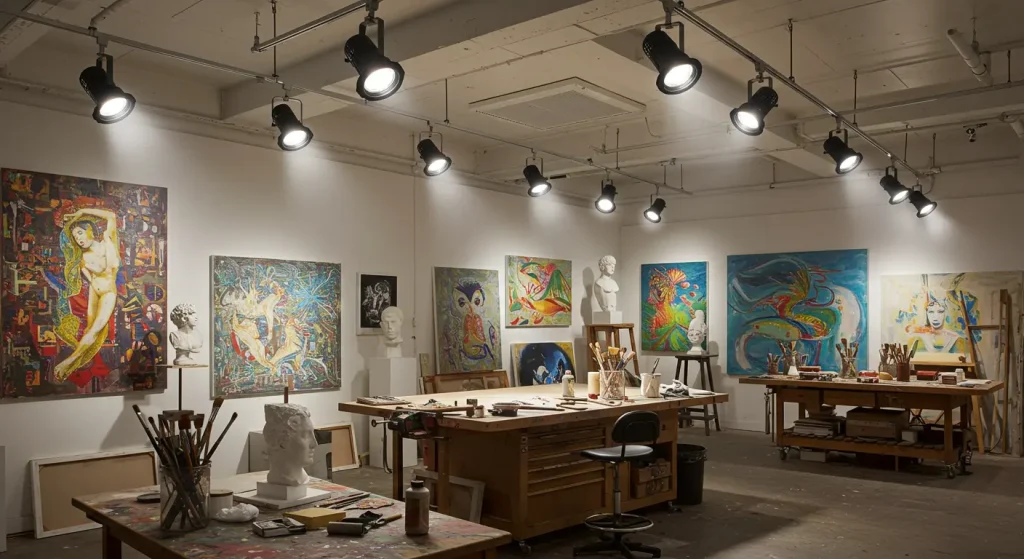 Best Track Lighting for Art Studio