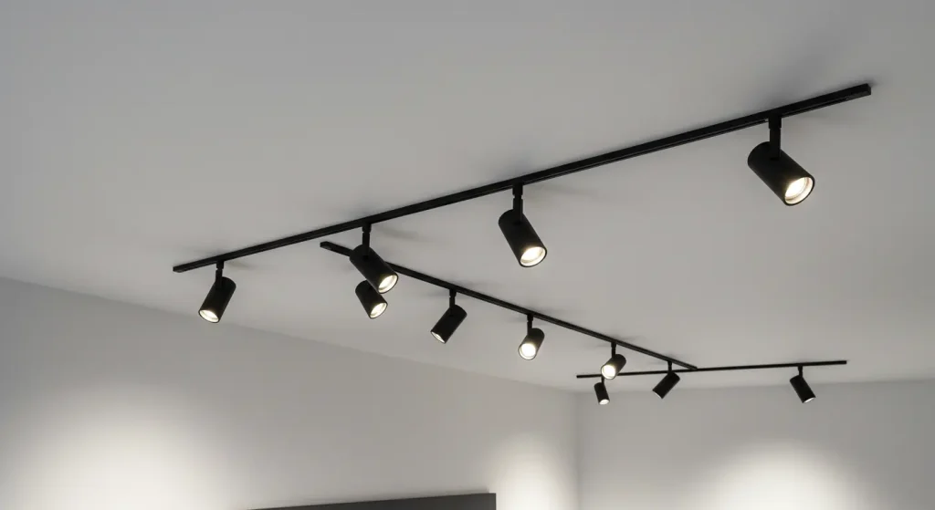 Commercial-grade Hanging Magnetic Track Lights