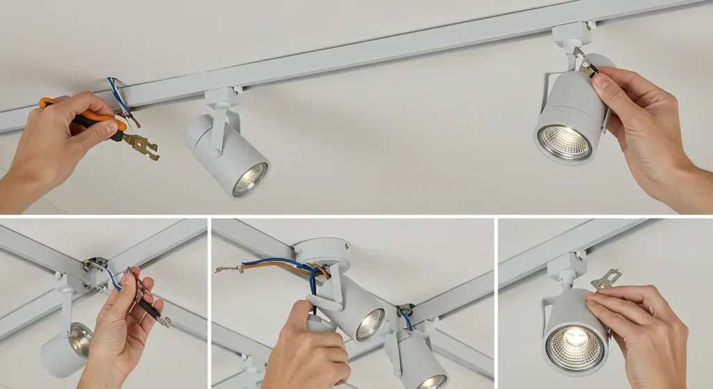 How to Replace Track Lighting Fixtures