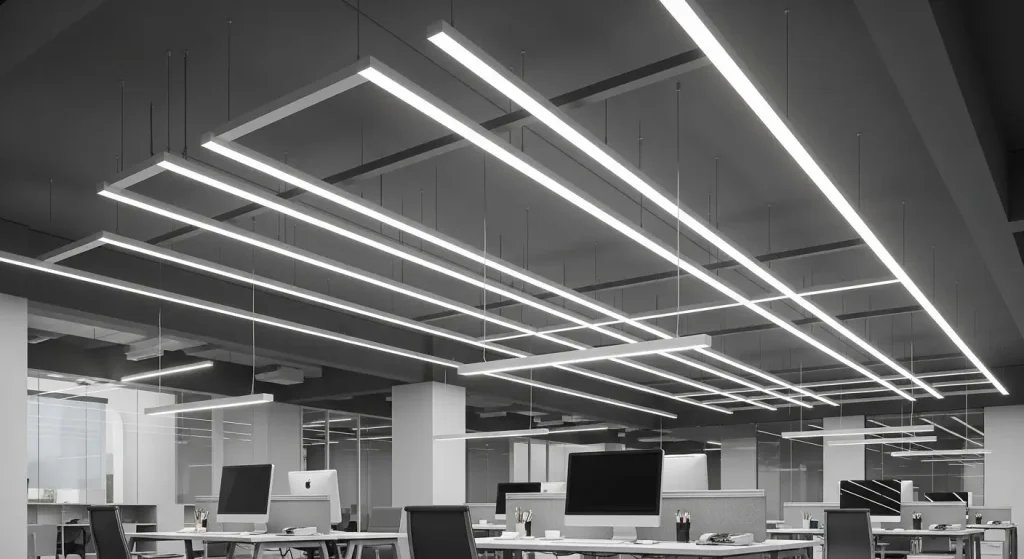 Suspended LED Linear Lighting Systems Solutions