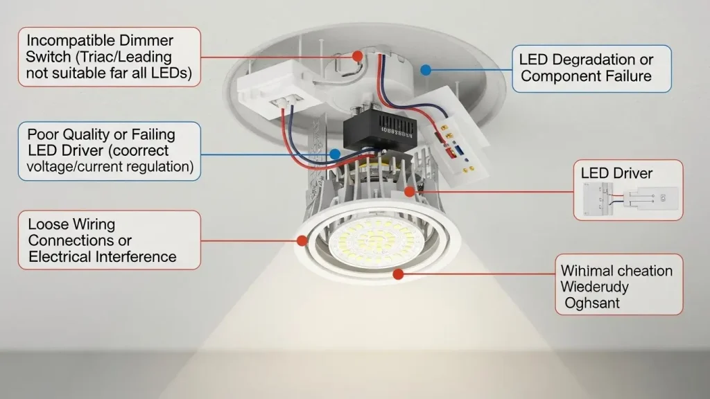 Why Do Dimmable LED Downlights Flicker