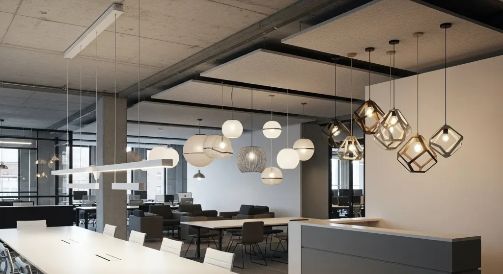 XHLUX provides Office Pendant Lighting Solutions.
