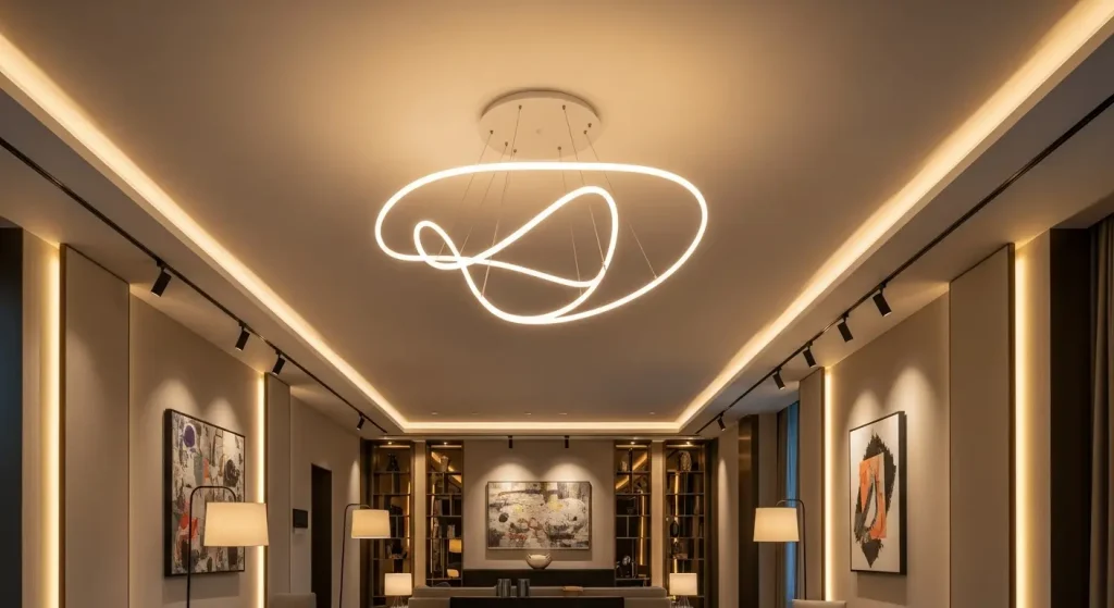 XHLUX provides contemporary lounge lighting solutions.