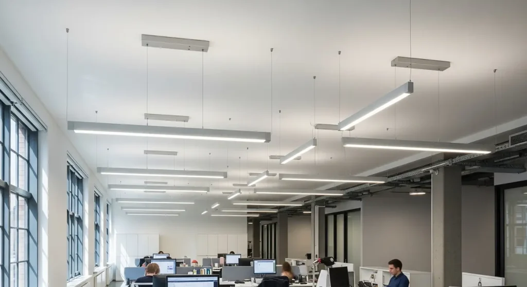 XHLUX provides hanging LED office light solutions.