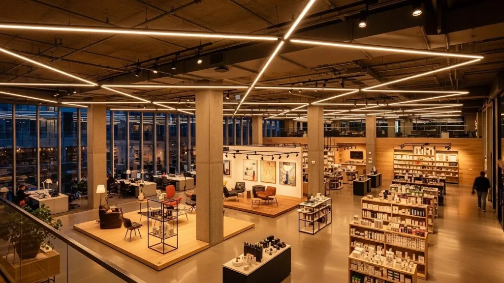 xhlux ofrece soluciones de iluminación interior comercial de alta calidad.