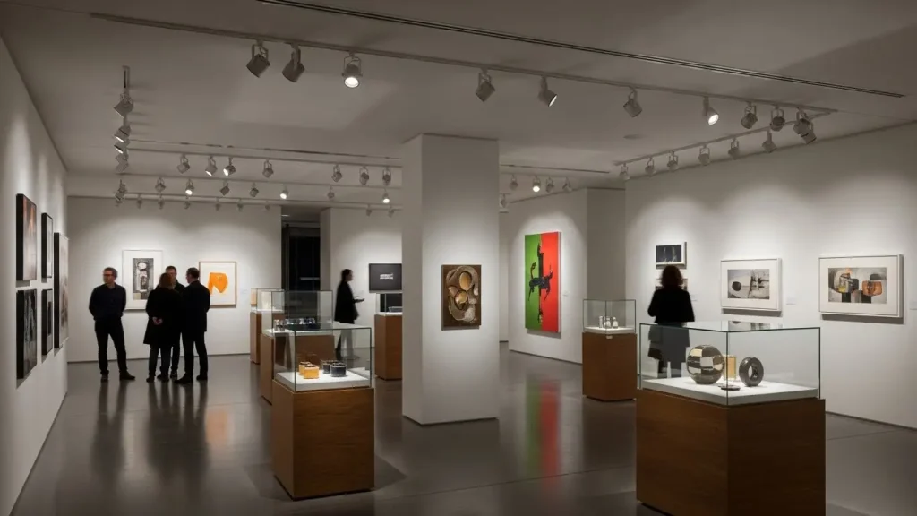 DALI-2 Track Spotlight for retail or gallery space lighting